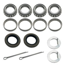 Arbor King 2000 lb Axle Trailer Hub Wheel Bearing Kit L44643 Seal 1.25'' L44610