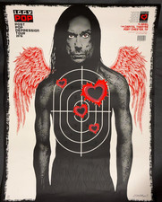 IGGY POP Post Pop Depression Original  Concert Poster EMEK 2016 S/N Portchester