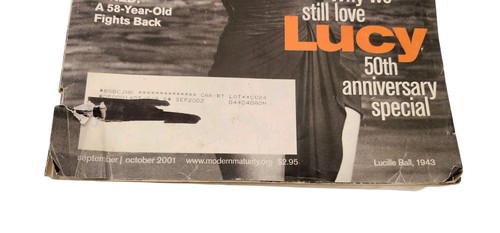 Modern Maturity Magazine Featuring Lucille Ball- Sept/Oct- 2001 - Picture 3 of 5