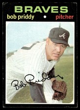 1971 Topps Bob Priddy Atlanta Braves #147