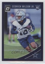 2018 Donruss Optic Rookies Black Velocity Prizm /25 Cedrick Wilson Jr #116 4f5