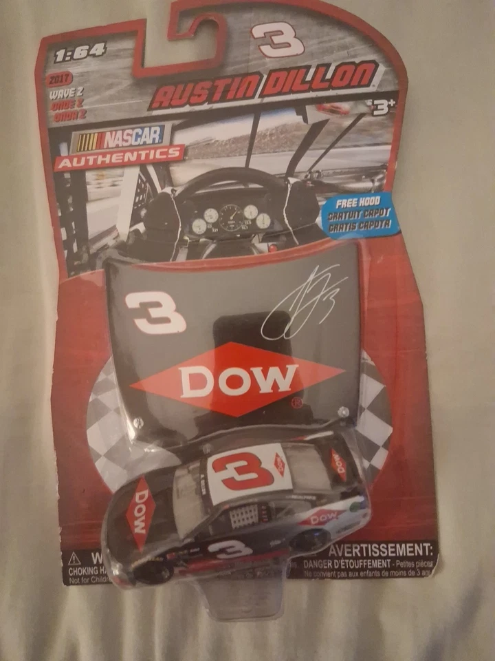 1:64 Acción NASCAR Authenticics 2017 #3 Dow RCR CHEVY SS AUSTIN DILLON WAVE 2 NUEVO EN PAQUETE Foto 2 de 2