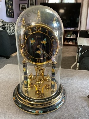 Vintage Kieninger Kundo German Anniversary Clock With Key