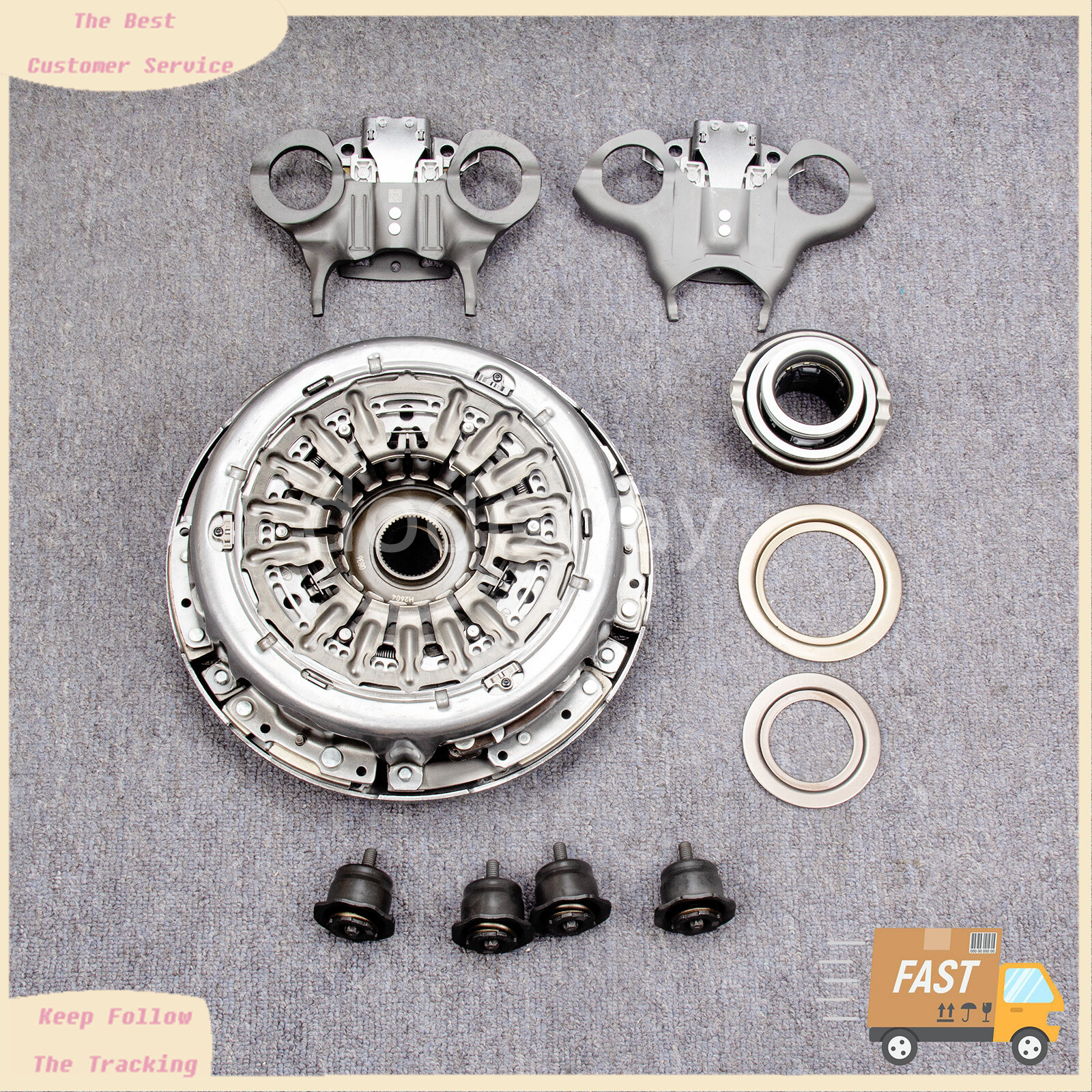 6DCT250 DPS6 Transmission Clutch Release Fork Kit LUK514002110 For FORD