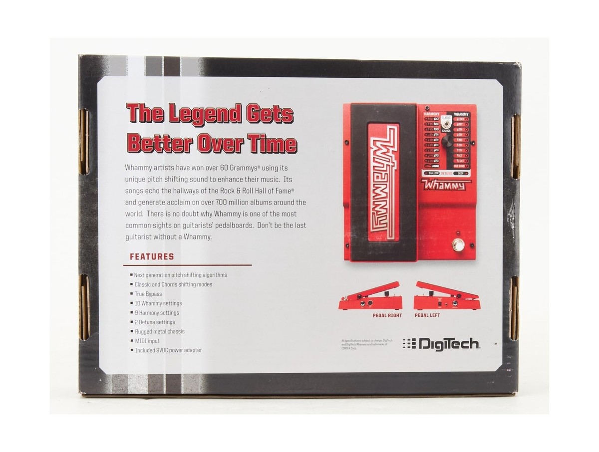 DigiTech Whammy (5th Gen) 2-Mode Pitch-shift Effect with True