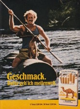 Camel Zigaretten - Reklame Werbeanzeige Original-Werbung 1975 (6)