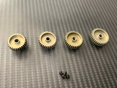 Pignoni 48P Per RC Set Ingranaggi A Pignone Per Auto RC 1/10 - Misure 26T, 28T, 30T, 32T, 34T, Passo 48P Kit Guarnizioni Ape 50 - Foto 11