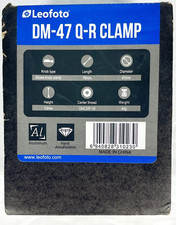 Leofoto DM-47 47mm QR Discal Clamp for Tripod Head QR