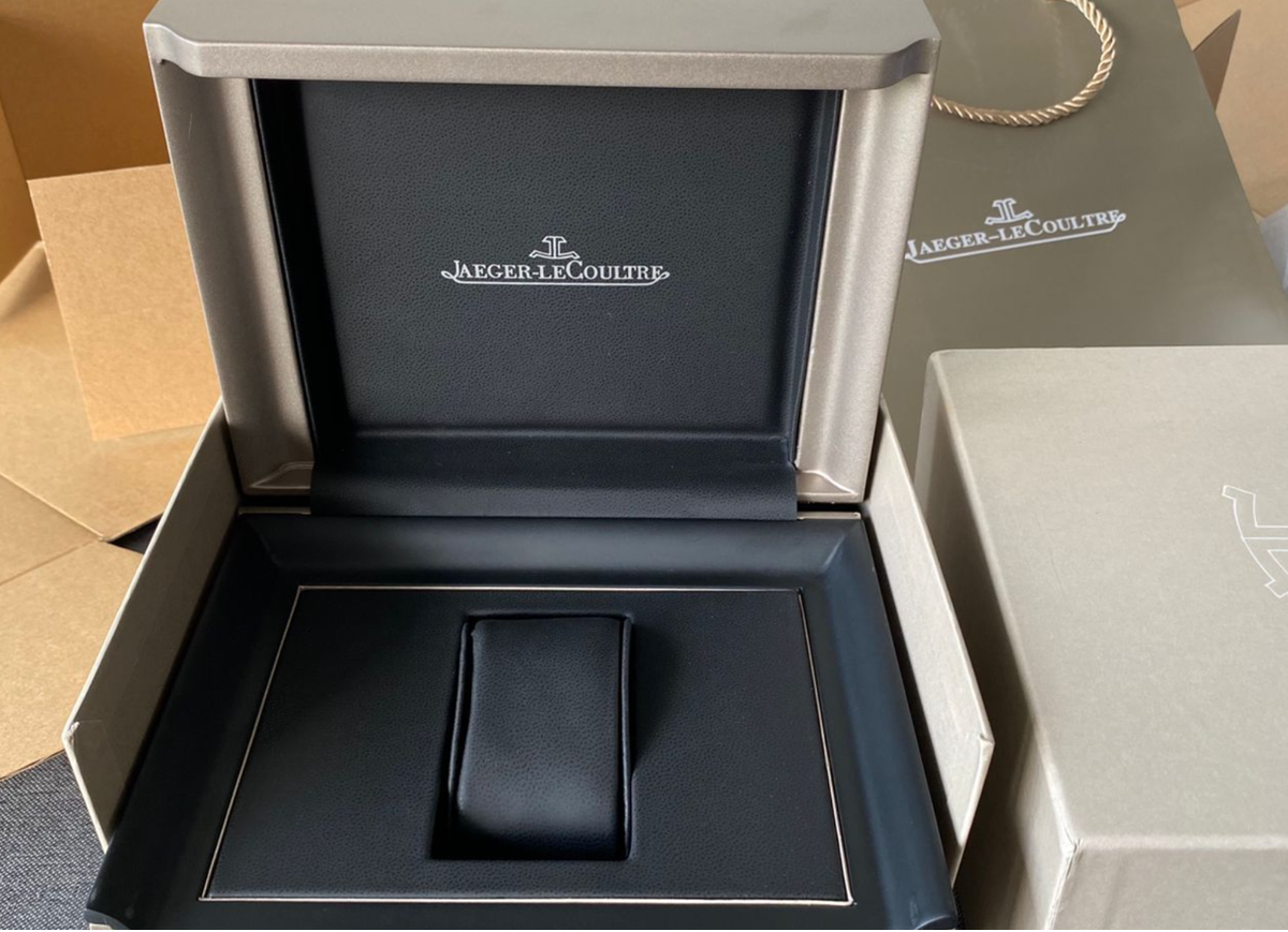 BNIB Jaeger LeCoultre Wood Watch Box complete with all BNIB Jaeger LeCoultre Wood Watch Box complete with all