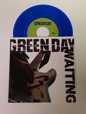 GREEN DAY Waiting TRANSPARENT BLUE 7" Single NEW OUT OF PRINT ADELINE RECORDS