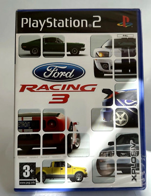PS2 Ford Racing 3, neu und Factory Sealed