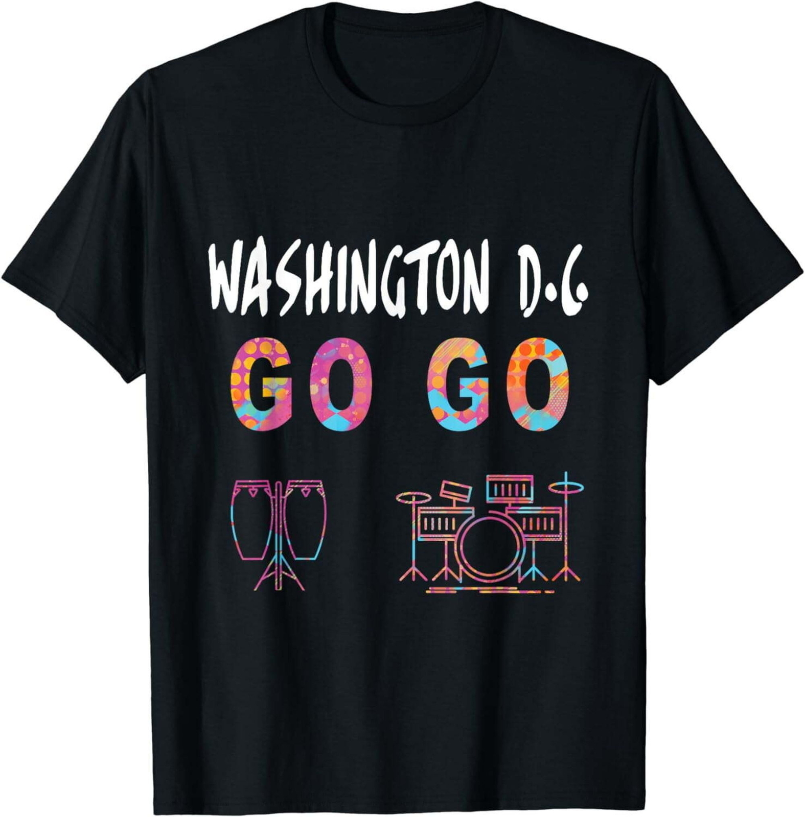 Washington D.C Go Go Music Fan T-Shirt for True Enthusiasts