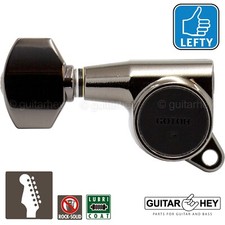 New Gotoh Sg381-07 Set 6 In Line W Small Buttons Left Handed - Cosmo Black