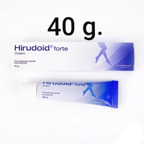 40g Hirudoid Forte Cream Varicose Bruises Scars Sprains Veins exp Jul 2027