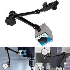 DG61003 Regular Duty Dial Gage Holder Mag Base with Metal Fine Adjust  for Noga