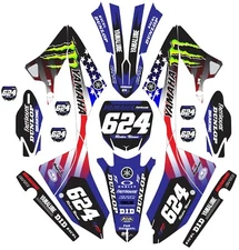 Graphics for Yamaha YZ 125 250 YZ125 YZ250 2022-2026 Decals