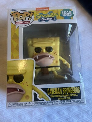 Sponge Bob Cave Man Funko Pop