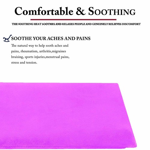 Unscented Fleece Wheat Heat Cool Pack Microwavable Cold Pack Heat Bag UK Made - Photo 79 sur 90