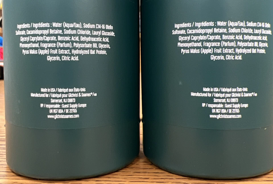 Champú Crabtree & Evelyn Cleanse + Clarify. 2 botellas de 15 FL OZ por botella. Nuevo Foto 3 de 4