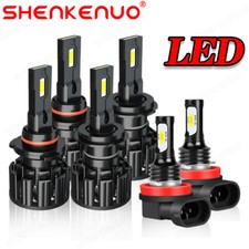 For Mazda 6 2011-2013 Front Led Headlight High Low Beam Fog Light Bulbs Kit For Mazda 6 2011-2013 Front Led Headlight High Low Beam Fog Light Bulbs Kit