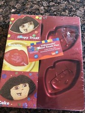 Wilton Dora The Explorer Mini Treats Cake Pan NEW Nick Jr. Jello Crispy Treat