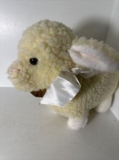 Eden Lamb Sheep Plush 10 Inch Bell 1980 Vintage Stuffed Animal Toy Soft