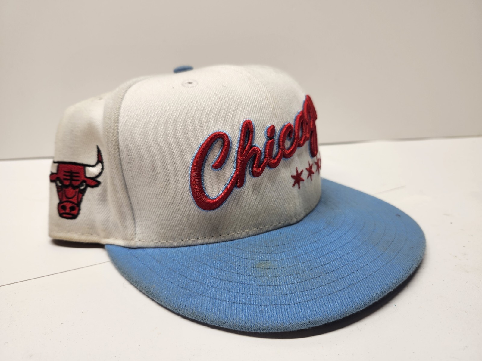 Chicago Bulls Hat New Era 9Fifty City Edition Chicago Flag Fitted