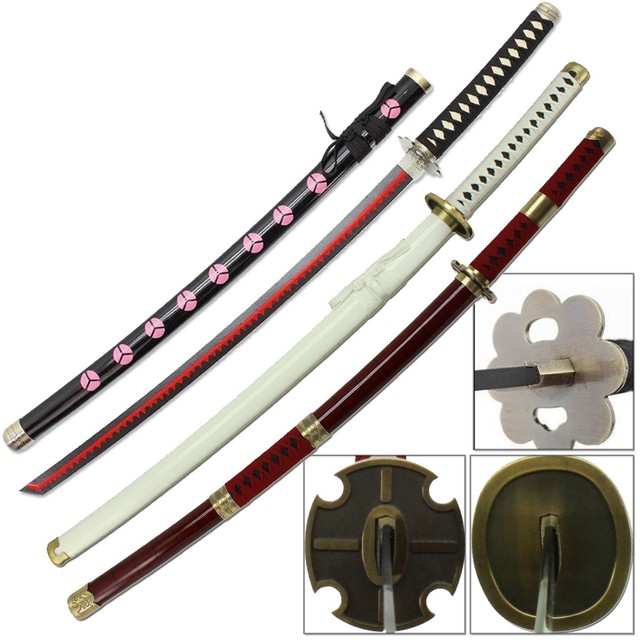 Wooden Sandai Kitetsu One Piece Anime Sword Roronoa Zoro Cursed Wooden Sandai Kitetsu One Piece Anime Sword Roronoa Zoro Cursed