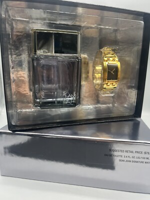 I Am King by Sean John Gift Set for Men 3.4oz EDT And Watch Montre