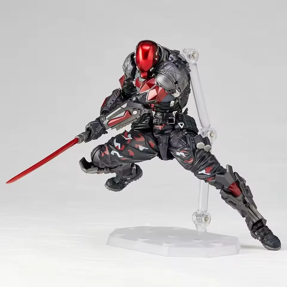 AMAZING YAMAGUCHI Arkham Knight Batman Red Hood Robin Jason Todd Figuarts Game A - Image 4 of 4
