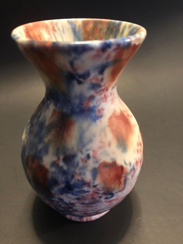 Vintage italienische Bud Vase mit Spritzglasur, unten markiert 1135 Italien kostenloser Versand - Bild 11 von 13