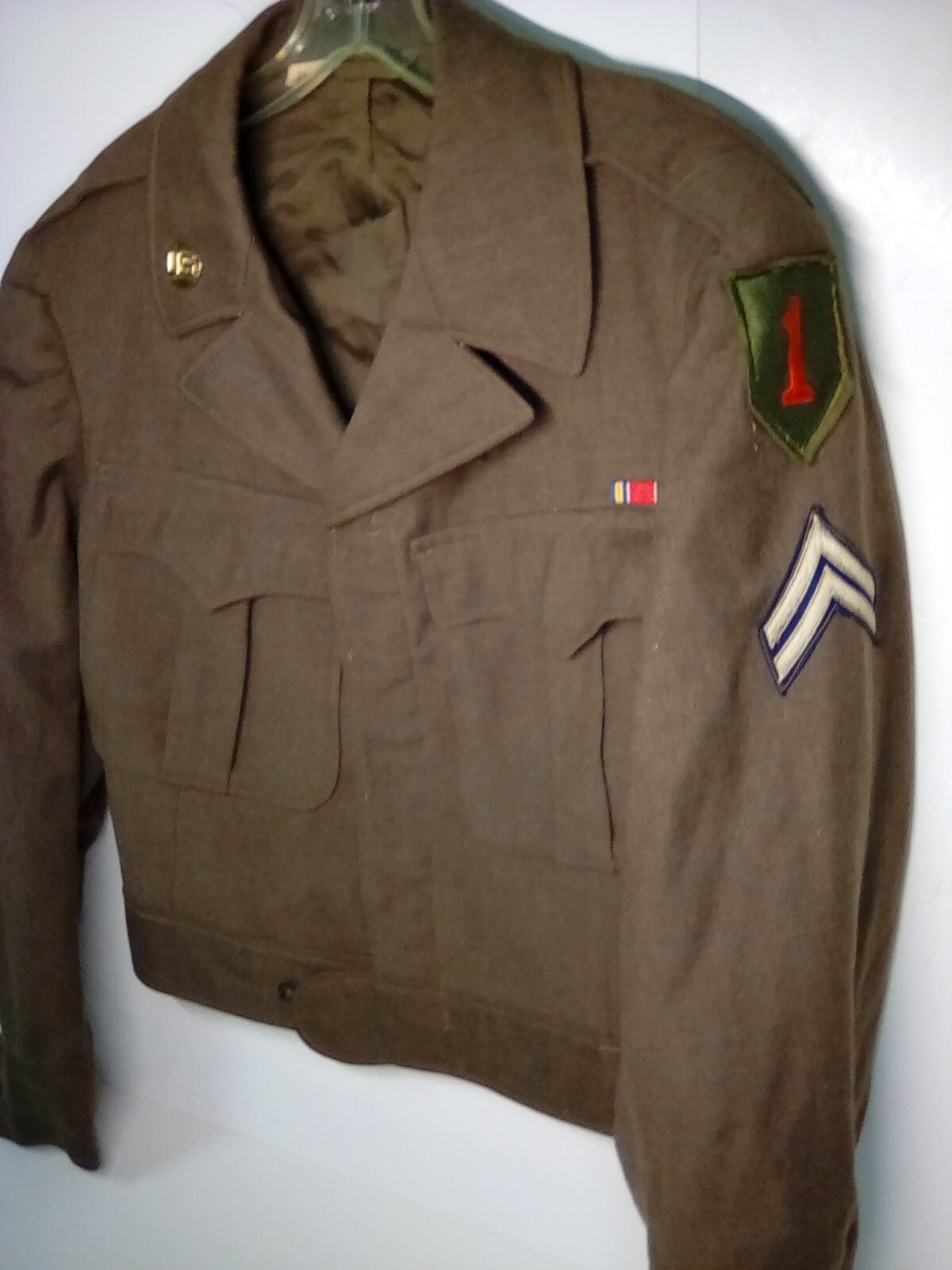 Patch, 1st Infantry Division, British-Made