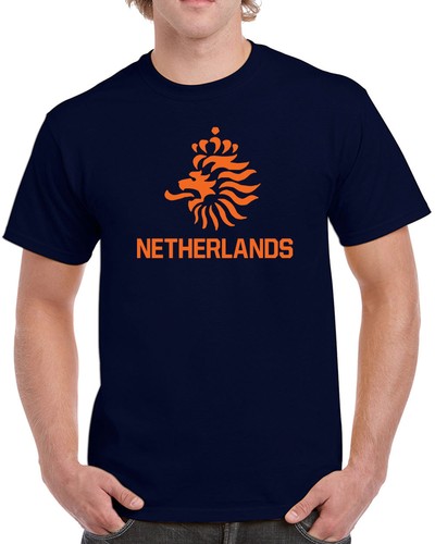 438 Netherlands mens T-shirt lion 