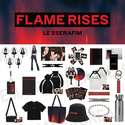 匿名配送　ルセラフィム　FLAME RISES ミニフォトカード　コンプセット 匿名配送 ルセラフィム FLAME RISES ミニフォトカード コンプセット