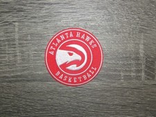 Atlanta Hawks Team Logo Basketball Embroidered Iron On Patch 2.75