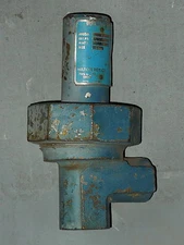 1/4" x 1/4" MILTON ROY #745-033 316SS BACK PRESSURE VALVE (SET AT 60 PSI) *USED*