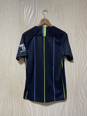 MANCHESTER CITY 2018 2019 AWAY FOOTBALL SHIRT SOCCER JERSEY MANCHESTER CITY 2018 2019 AWAY FOOTBALL SHIRT SOCCER JERSEY
