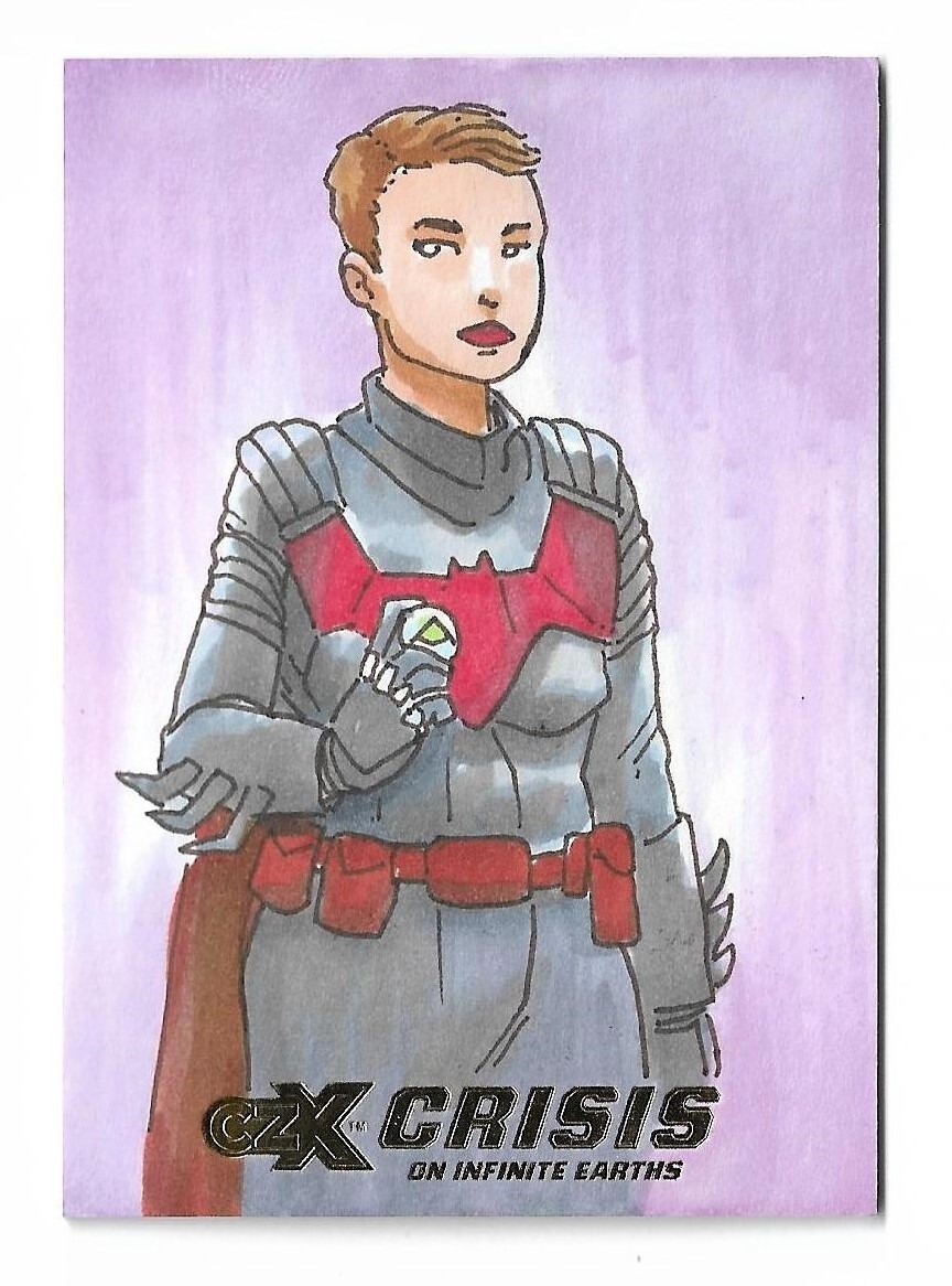スケッチカード 2021 CZX DC Batwoman Cryptozoic CZX Crisis on Infinite Earths Batwoman 1/1 Sketch