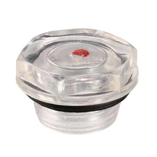 Repair Parts 20mm Dia Male Thread Air Compressor Oil Level Liquid Sight Glass