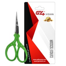G4 Cuticle Scissors Nail Manicure Pedicure Finger Toe Stainless Steel Moustache