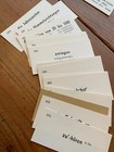 Vtg VIS-ED German Vocabulary Cards ~ 1000 with Index ~ Collectible/Homeschooling — photo 8