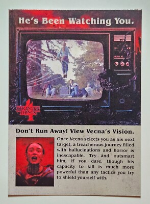 2023 Zerocool Stranger Things Season 4 Max Mayfield Vecna's Vision #CS-6
