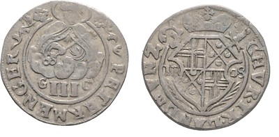 1708 Trier Germany  3 Petermentger Albus #2