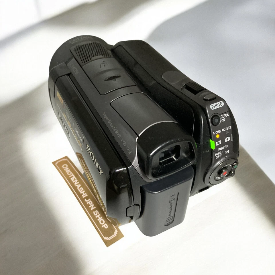 SONY HDR-SR12 Black Handycam HDD Digital Hi-Vision Camcorders Working Good Used - Image 3 of 4