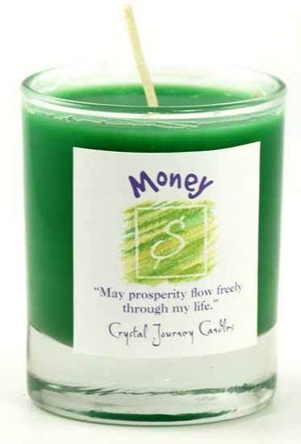 Money soy votive candle - 第 1/1 張圖片