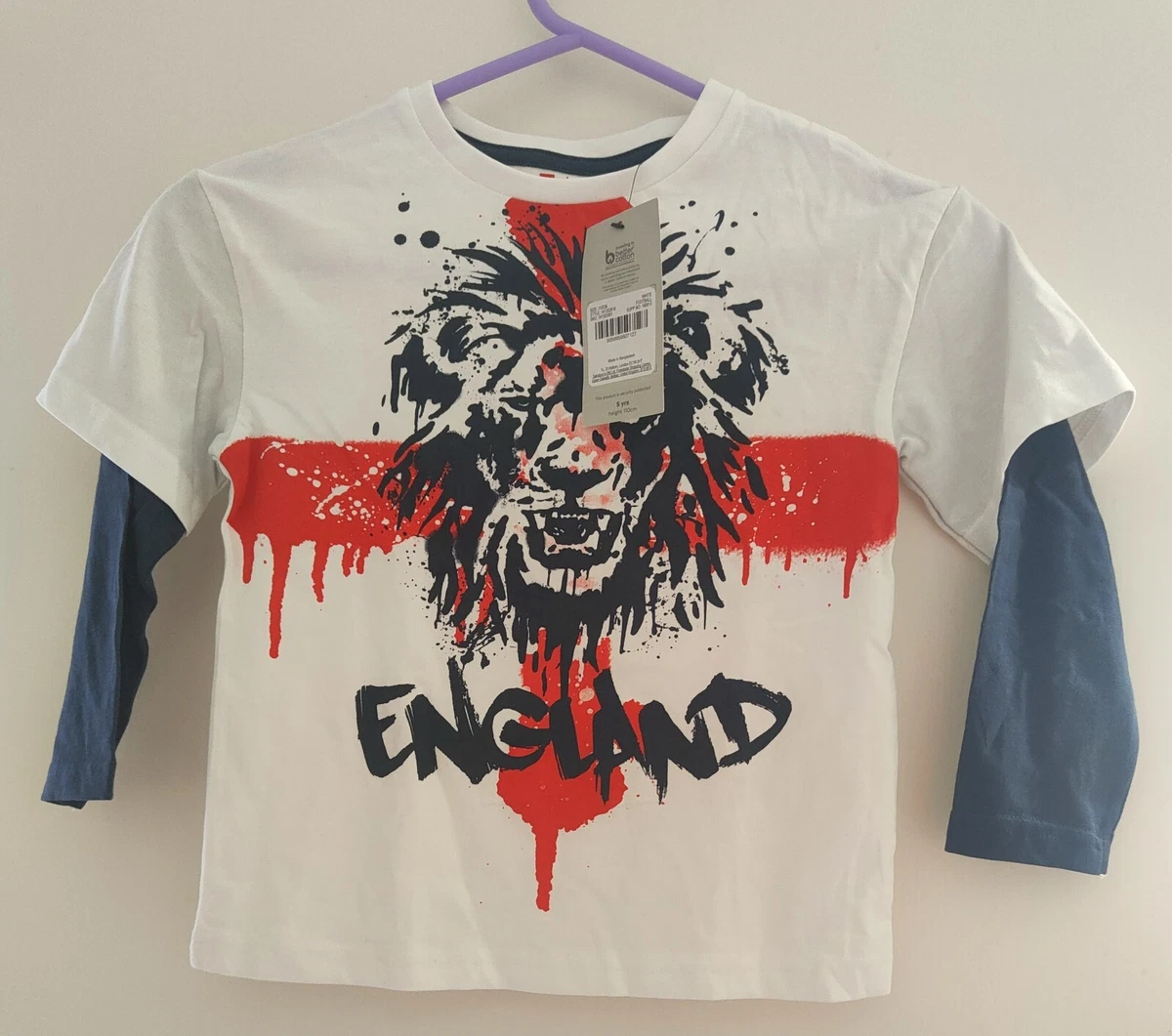 Boys england cheap shirt