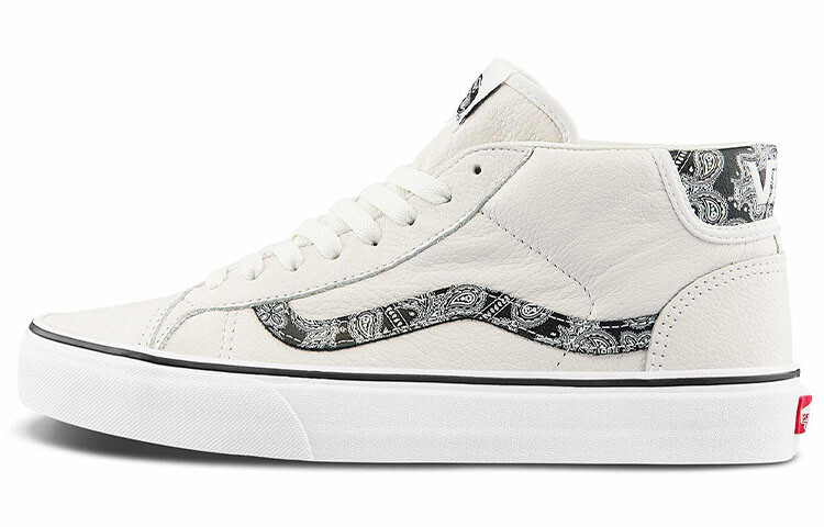 VANS Mid Skool 37 Sport Paisley Sneakers White Black VN0A3TKF914-image