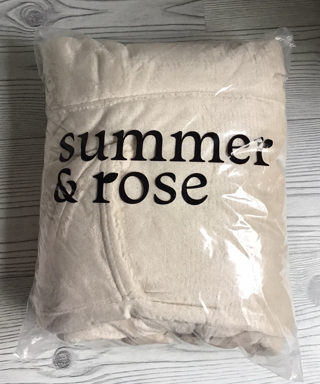 Summer & Rose Cozy Bath Robe XS/S/M NEW Taupe Dreamy Soft Comfortable ...