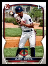 2023 Bowman Yilber Herrera #BP-86 Minnesota Twins