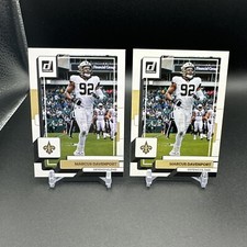 2022 Panini Donruss Football Base #250 MARCUS DAVENPORT Lot Of 2 Cards